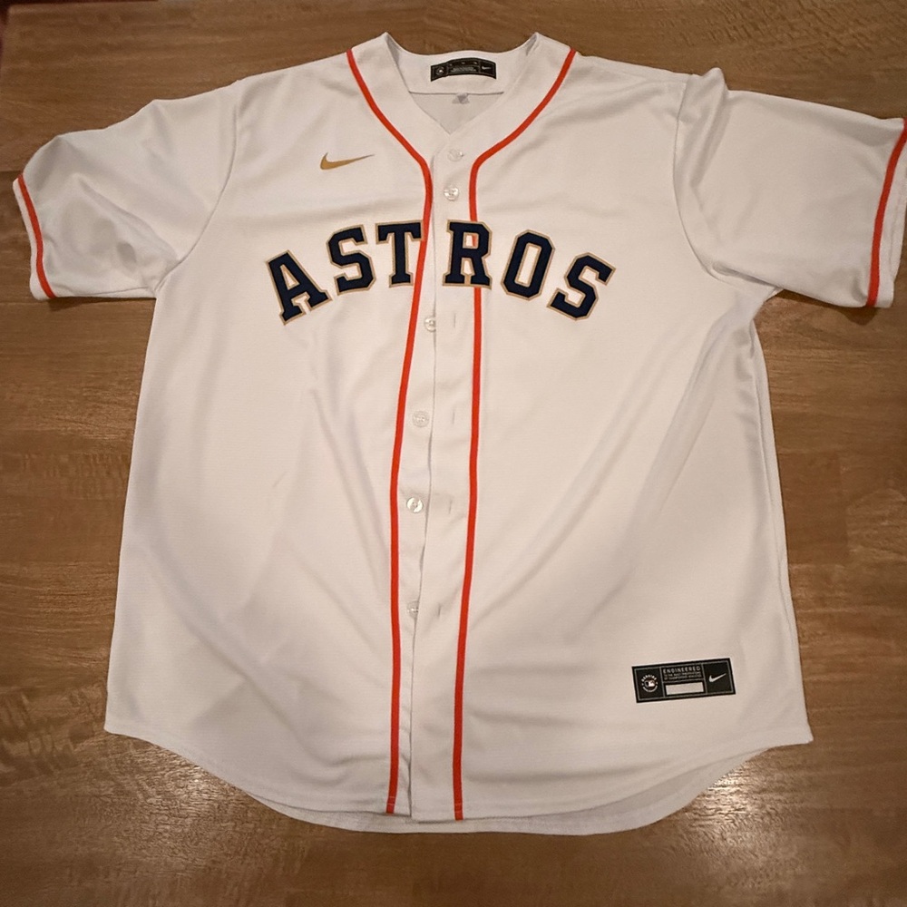 Yordan Alvarez Houston Astros World Series Champion Jersey